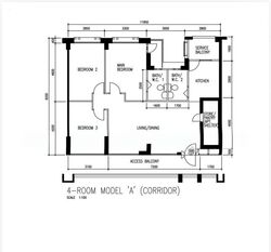 Blk 976 Hougang Street 91 (Hougang), HDB 4 Rooms #507578341